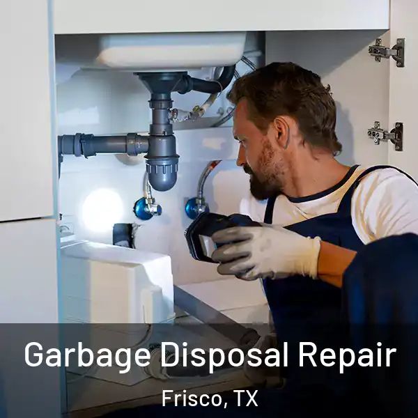  Garbage Disposal Repair Frisco, TX