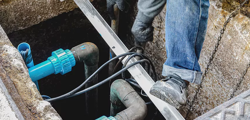 Zoeller Sewage Ejector Pump System in Frisco